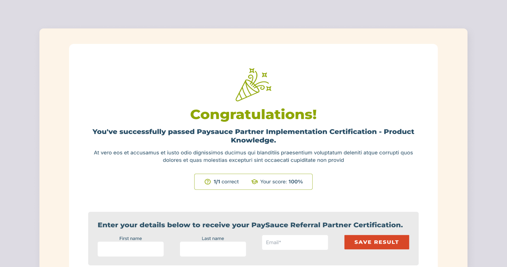 Partner Program Training